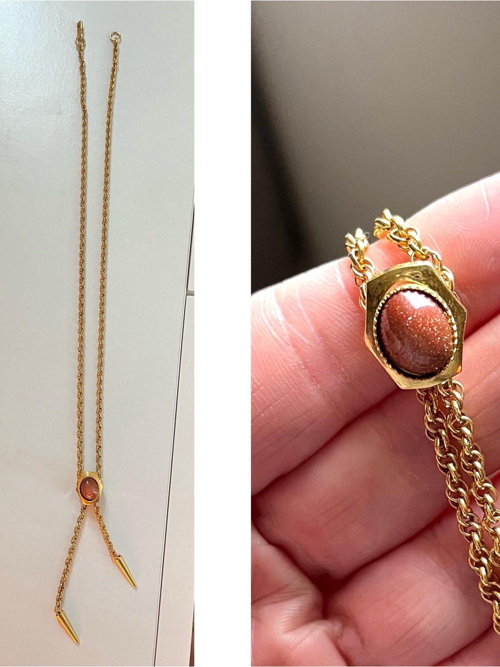 vintage bolo necklace